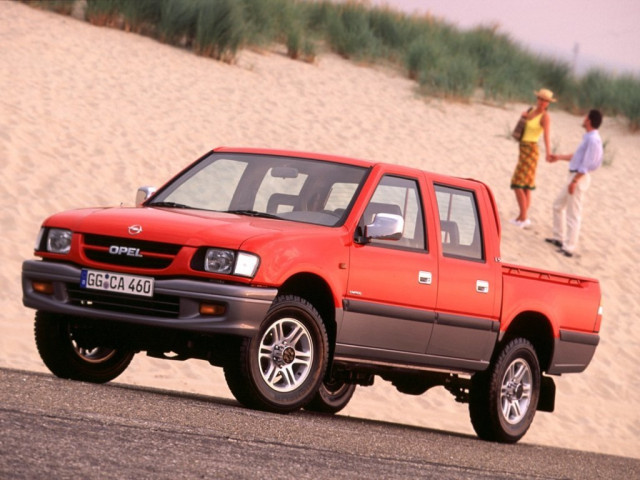 Opel Campo 2.3 AT 4x4 (98 л.с.) -  1991 – 2000, пикап двойная кабина