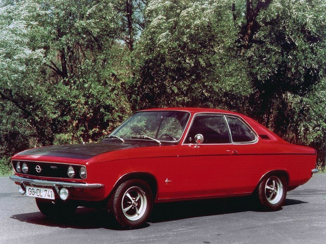 Opel Manta 1.6 MT (80 л.с.) - A 1970 – 1975, купе