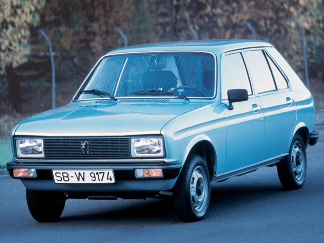 Peugeot 104 1.0 MT (45 л.с.) -  1972 – 1988, хэтчбек 5 дв.