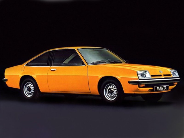 Opel Manta 1.9 AT (105 л.с.) - B 1975 – 1988, купе
