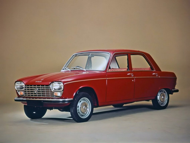 Peugeot 204 1.1 MT (55 л.с.) -  1965 – 1977, седан