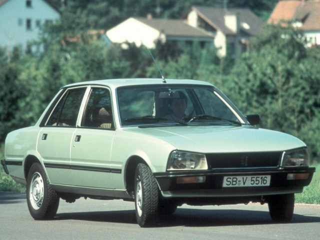 Peugeot 505 2.5D MT (75 л.с.) -  1979 – 1992, седан