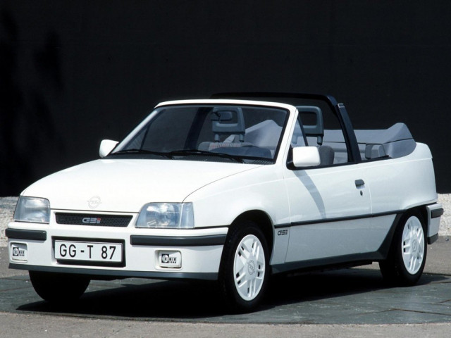 Opel Kadett 1.6 AT (75 л.с.) - E Рестайлинг 1989 – 1993, кабриолет