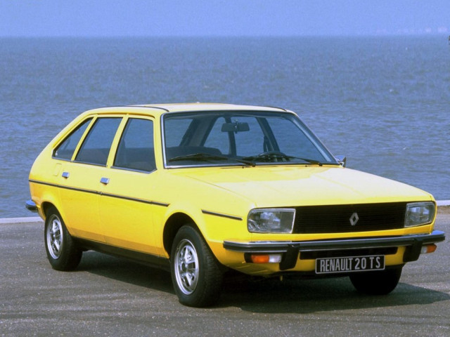 Renault 20 1.7 MT (97 л.с.) -  1975 – 1983, хэтчбек 5 дв.