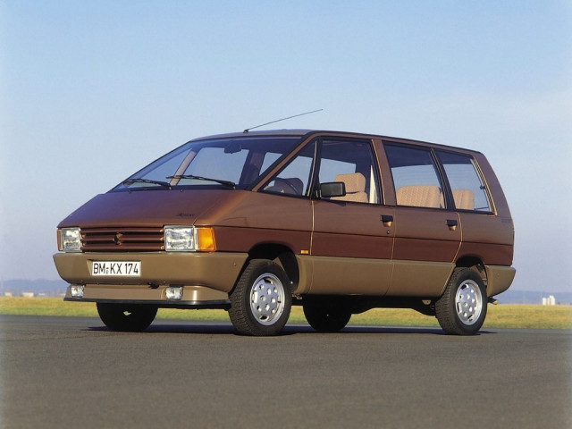 Renault Espace 2.0 MT 4x4 (114 л.с.) - I 1984 – 1991, минивэн