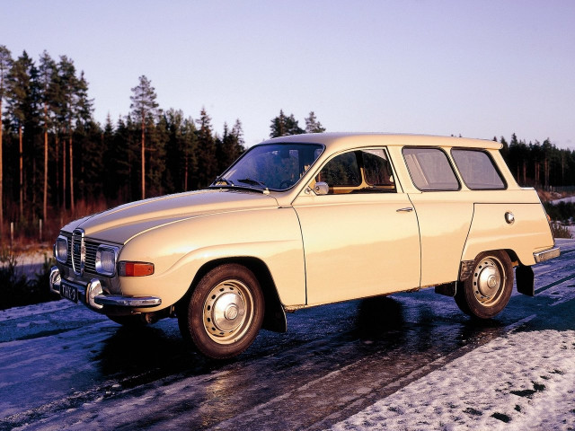 Saab 95 1.5 MT (68 л.с.) -  1959 – 1978, универсал 3 дв.