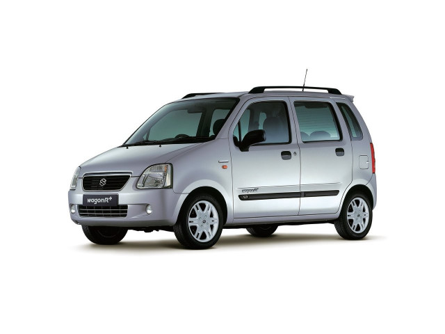 Suzuki Wagon R+ 1.0 AT 4x4 (101 л.с.) - II 2000 – 2008, микровэн