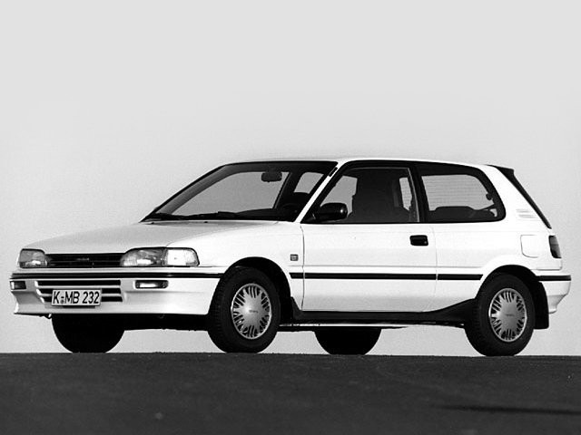 Toyota Corolla 1.3 AT (75 л.с.) - VI (E90) 1987 – 1993, хэтчбек 3 дв.