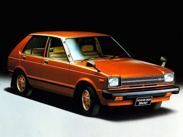 Toyota Starlet 1.2 MT (54 л.с.) - II (P60) 1978 – 1984, хэтчбек 5 дв.
