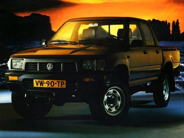 Volkswagen Taro 2.4 MT 4x4 (114 л.с.) -  1989 – 1997, пикап двойная кабина