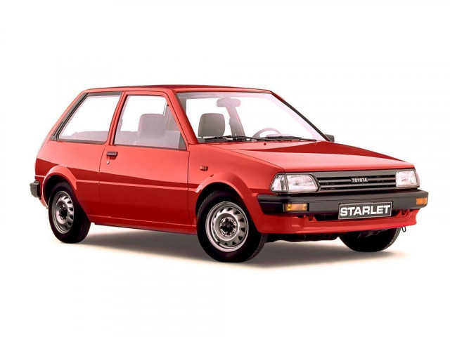 Toyota Starlet 1.3 MT (69 л.с.) - III (P70) 1985 – 1989, хэтчбек 3 дв.