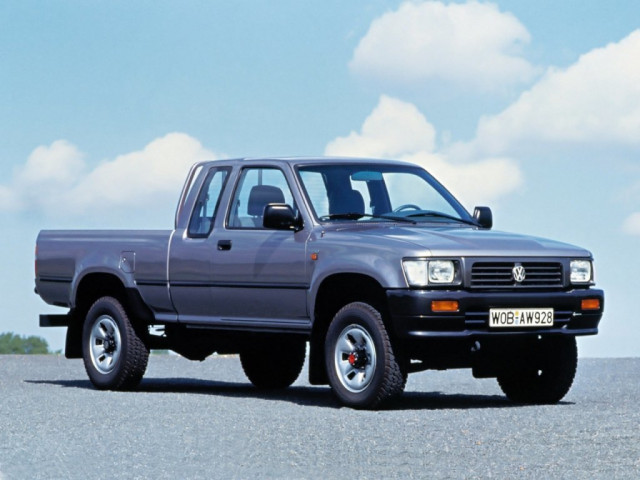 Volkswagen Taro 2.4 MT 4x4 (114 л.с.) -  1989 – 1997, пикап полуторная кабина