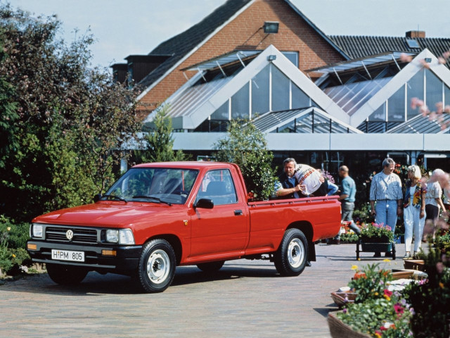 Volkswagen Taro 2.4 MT 4x4 (114 л.с.) -  1989 – 1997, пикап одинарная кабина