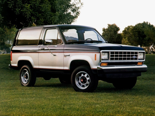 Ford Bronco-II 2.8 MT 4x4 (115 л.с.) -  1984 – 1990, внедорожник 3 дв.