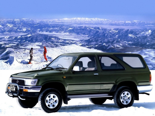 Toyota Hilux Surf 3.0D AT 4x4 (130 л.с.) - II Рестайлинг 1991 – 1995, внедорожник 3 дв.