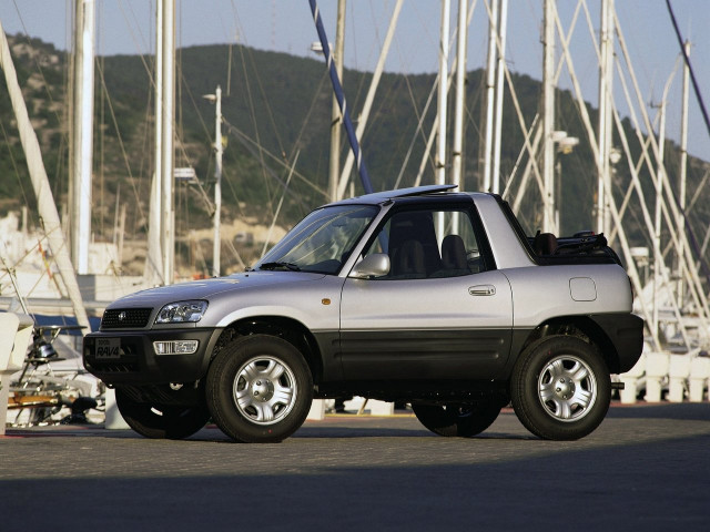 Toyota RAV4 2.0 AT 4x4 (129 л.с.) - I (XA10) 1994 – 2000, внедорожник открытый