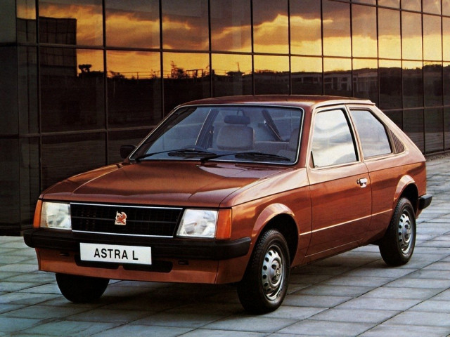 Vauxhall Astra 1.2 MT (52 л.с.) - D 1979 – 1984, хэтчбек 3 дв.