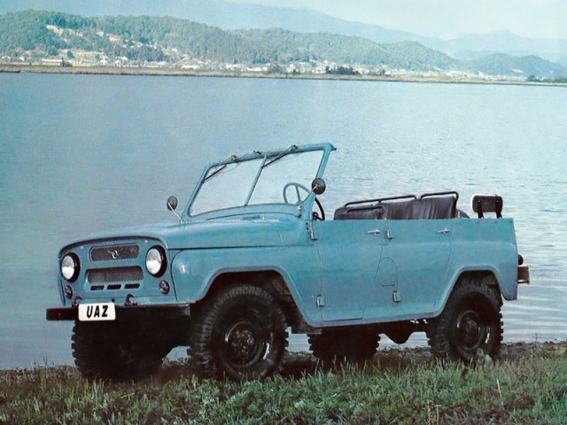 УАЗ 469 2.5 MT 4x4 (75 л.с.) -  1972 – 2011, внедорожник открытый
