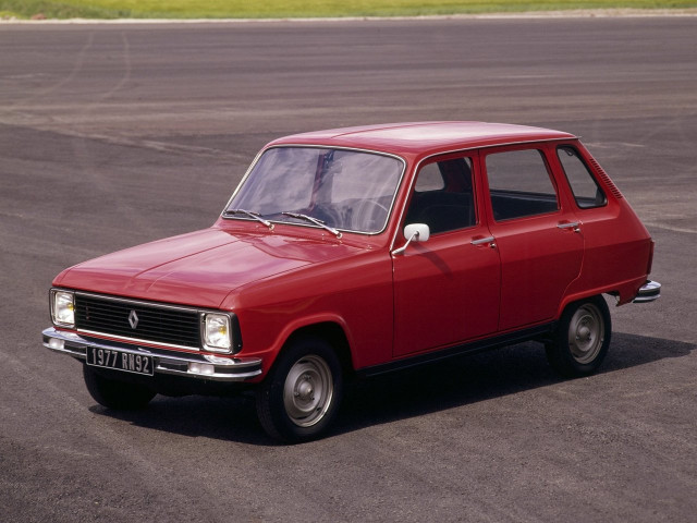 Renault 6 1.2 MT (45 л.с.) -  1970 – 1987, хэтчбек 5 дв.