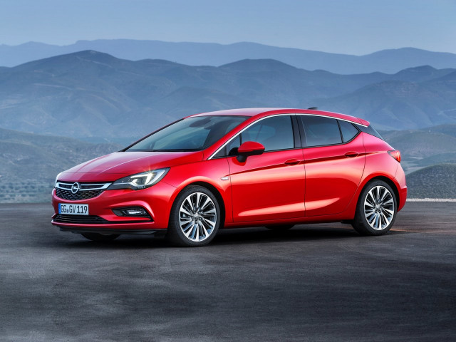 Opel Astra 1.4 MT (125 л.с.) - K 2015 – 2019, хэтчбек 5 дв.
