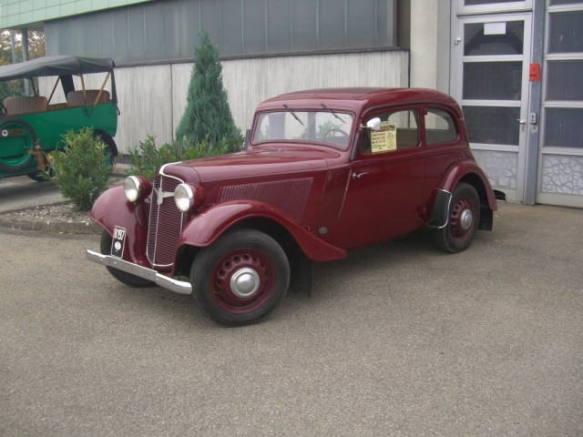 Adler Trumpf Junior 1.0 MT (25 л.с.) - I 1934 – 1941, седан 2 дв.