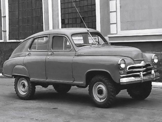 ГАЗ М-72 2.2 MT 4x4 (55 л.с.) -  1955 – 1958, седан