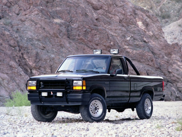 Ford Ranger (North America) 2.4 MT (80 л.с.) - I Рестайлинг 1989 – 1992, пикап одинарная кабина