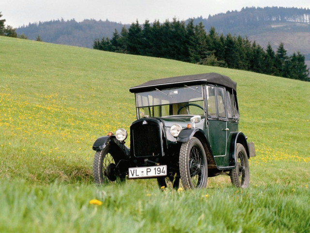 BMW 3/15 0.8 MT (15 л.с.) - DA-1 1927 – 1929, кабриолет