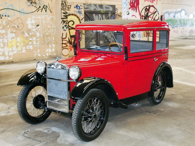 BMW 3/15 0.8 MT (15 л.с.) - DA-2 1929 – 1931, седан 2 дв.