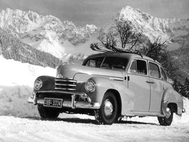 Opel Kapitan 2.5 MT (58 л.с.) - I Рестайлинг 1951 – 1953, седан