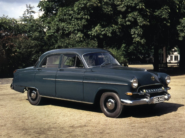 Opel Kapitan 2.5 MT (70 л.с.) - II 1953 – 1958, седан