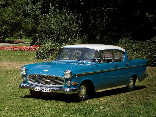 Opel Kapitan 2.5 MT (79 л.с.) - P1 1958 – 1959, седан