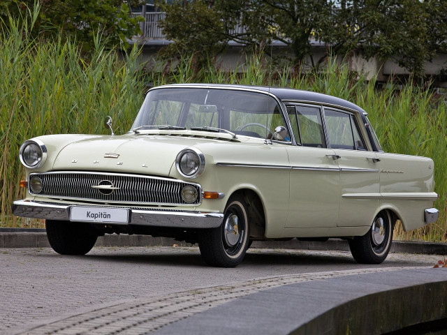 Opel Kapitan 2.6 MT (89 л.с.) - P2 1959 – 1963, седан