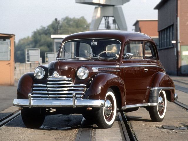 Opel Olympia 1.5 MT (37 л.с.) - II 1950 – 1953, купе