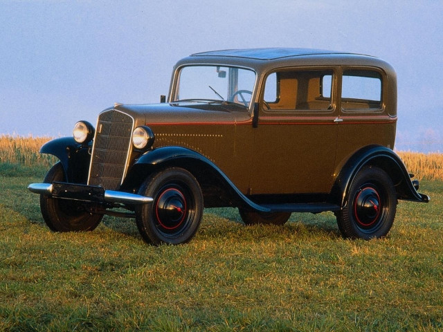Opel P4 1.2 MT (23 л.с.) -  1935 – 1937, хэтчбек 3 дв.