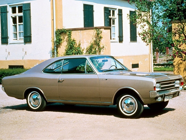 Opel Rekord 2.3 MT (94 л.с.) - C 1967 – 1971, купе