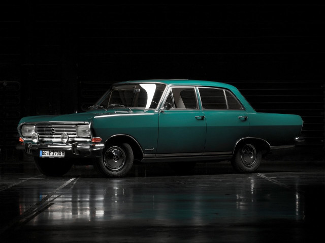 Opel Rekord 1.7 MT (74 л.с.) - B 1965 – 1966, седан