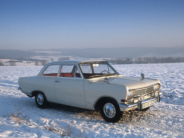Opel Rekord 1.5 MT (59 л.с.) - B 1965 – 1966, купе