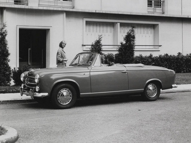 Peugeot 403 1.5 MT (65 л.с.) -  1955 – 1966, кабриолет