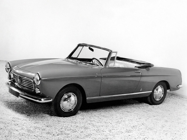 Peugeot 404 2.0D MT (64 л.с.) -  1960 – 1975, кабриолет