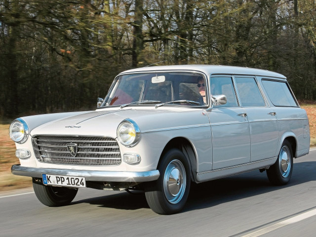Peugeot 404 1.7 MT (72 л.с.) -  1960 – 1975, универсал 5 дв.