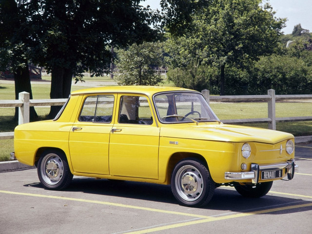 Renault 8 1.3 MT (48 л.с.) -  1962 – 1973, седан