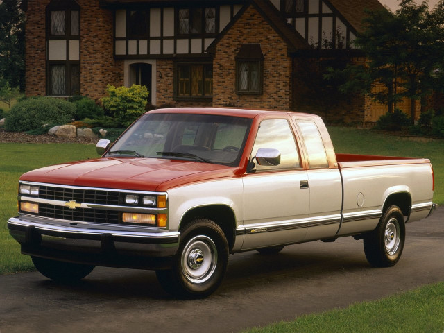 Chevrolet C/K 6.5D AT 4x4 (180 л.с.) - IV (GMT400) 1988 – 2000, пикап полуторная кабина