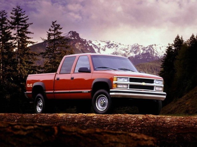 Chevrolet C/K 6.5D AT (180 л.с.) - IV (GMT400) 1988 – 2000, пикап двойная кабина