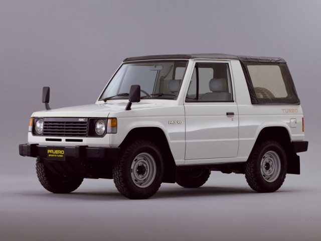 Mitsubishi Pajero 2.6 MT (103 л.с.) - I 1982 – 1991, внедорожник открытый