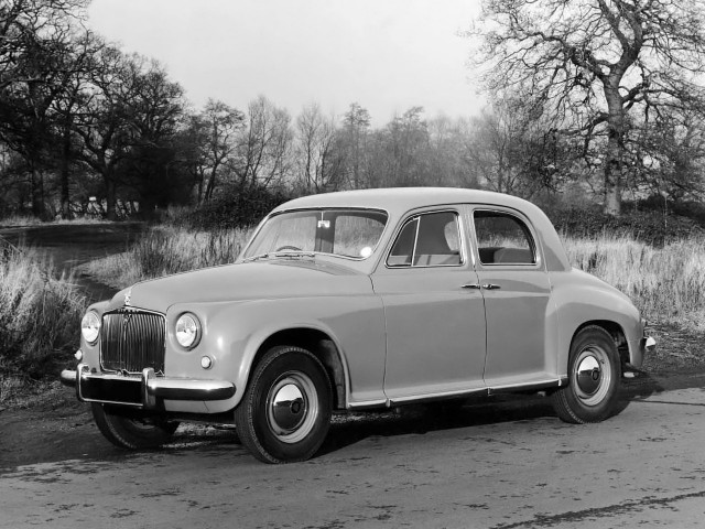 Rover P4 2.6 MT (100 л.с.) -  1949 – 1964, седан