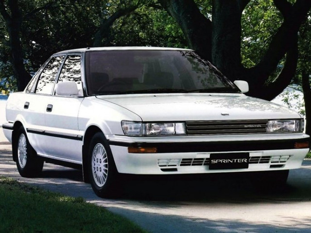 Toyota Sprinter 1.3 MT (73 л.с.) - VI (E90) 1987 – 1991, седан