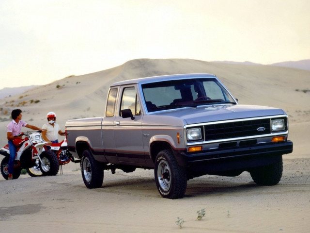 Ford Ranger (North America) 3.0 AT 4x4 (140 л.с.) - I 1983 – 1988, пикап одинарная кабина