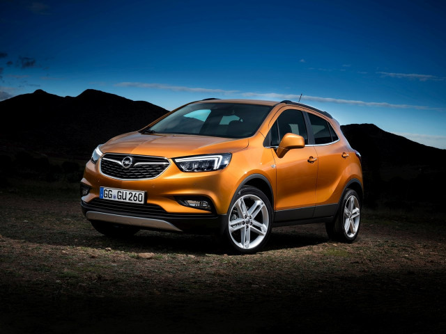 Opel Mokka 1.6D MT (110 л.с.) - I Рестайлинг 2016 – 2019, внедорожник 5 дв.