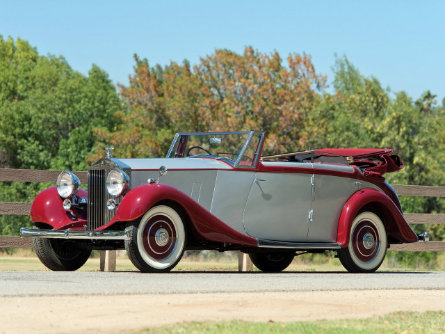 Rolls-Royce 20/25 3.7 MT (25 л.с.) - I 1929 – 1936, кабриолет